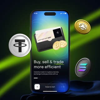 Mobiel apparaat met de Waardevonk handelsplatform-interface