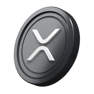 Grafisch element van de XRP Ripple-munt in een beginnersgids over crypto